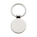 KeyTag porte-clés rond, porte-clés en métal sur stock promotional