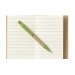 Recycled notepad with hard cover pen, notepad in recycled paper promotional