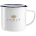 Mug émaillé rétro en métal 350ml wholesaler