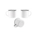 Mug émaillé rétro en métal 350ml, Tasse et mug émaillé promotional