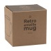Mug émaillé rétro en métal 350ml, Tasse et mug émaillé promotional