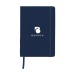BudgetNote A5 White notebook, Hard cover notebook promotional