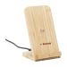 Product thumbnail Bamboo stand with 10W wireless charging 0