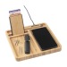 Bamboo Docking Station organiser and charger wholesaler