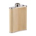 Hipflask Bamboo 200 ml water bottle, flange promotional
