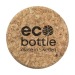 Ecobottle 650 ml of vegetable origin - made in Europe, Ecological water bottle promotional