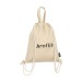 Recycled cotton PromoBag Plus 180g/m² sac à dos, Gym bag promotional