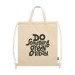 Recycled cotton PromoBag Plus 180g/m² sac à dos, Gym bag promotional