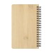 Product thumbnail Notebook made from Stonewaste-Bamboo A6 notebook 1