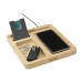 Product thumbnail Walter Bamboo Single Dock 15W organiser and charger 3