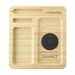 Product thumbnail Walter Bamboo Single Dock 15W organiser and charger 4