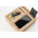 Product thumbnail Walter Bamboo Big Dock 15W organiser and charger 2
