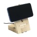 Walter Bamboo Snap Dock fast charger, Cell phone holder and stand, base for smartphone promotional