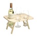 Foldable wine table from Rackpack wholesaler