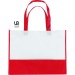 Shopping bag two-coloured 38x29cm non-woven wholesaler