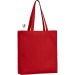 Tote bag en coton zippé avec soufflet - 220g/m², Tote bag promotional