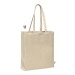 Tote bag 220g/m² coton bio avec soufflets wholesaler