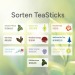 Bio TeaStick - Sage-Thyme Herbs - Individual design, tea, herbal tea and infusion promotional