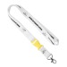 Lanyard imprimé en coton bio, lanyard et cordon tour de cou promotional