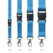 Lanyard standard imprimé en 1 à 4 couleurs, lanyard et cordon tour de cou promotional