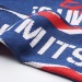 Jacquard supporter scarf in RPET woven in up to 6 colours wholesaler