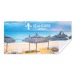 Product thumbnail Four-colour microfibre beach towel 0