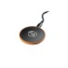 Wireless charger 10W wood finish, Express product 48h promotional
