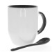 Mug bicolor spoon express 48h wholesaler