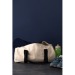Sac de sport coton 50x25 330g anses bleu wholesaler