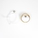 Ecouteurs Bluetooth LOOP Bambou Blanc, écouteur bluetooth sans fil promotional