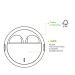 Ecouteurs Bluetooth LOOP Bambou Blanc wholesaler