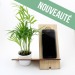 Wooden telephone holder + 1 plant wholesaler