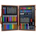 Mallette dessin/peinture chevalet 82 pièces, set de peinture pour enfant promotional