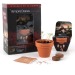 55mm clay pot with seeds to grow model with pediment wholesaler