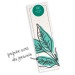 Product thumbnail Large seed paper bookmark - 225g 3