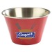 Ramequin métal 6oz en couleur, ramequin promotional