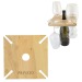 Wooden wine bottle and glass holders wholesaler