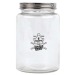 Glass screw-top jar for dry food 550ml wholesaler