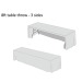 Nappe ajustée à couverture totale - 76x244cm table de 8 pieds, nappe promotional