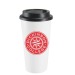 Tasse à café à emporter en plastique à double paroi 455ml/16oz ** wholesaler