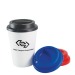 Tasse à café à emporter en plastique à double paroi 340ml/12oz ** wholesaler