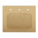 Porte-badge kraft 11,5x9,2cm wholesaler
