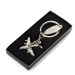 3d aircraft keyring, metal key rings from stock promotional