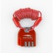 Number padlock with cable, padlock promotional