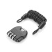 Number padlock with cable wholesaler