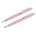 Parure de stylos pastel, Parure avec stylo roller promotional
