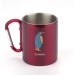 Tumbler with carabiner, Reusable cup promotional