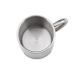 Mug inox 210ml double paroi, mug et tasse en métal promotional