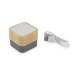 Enceinte 3W groove, Enceinte en bois ou bambou promotional
