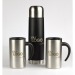 Business gifts ACON thermos 500 ml and 2 isothermal cups 280 ml, Insulated travel mug promotional
